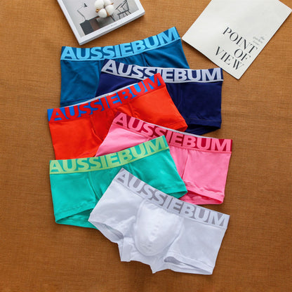 Soft and Breathable Elastic Men's Boxer Shorts