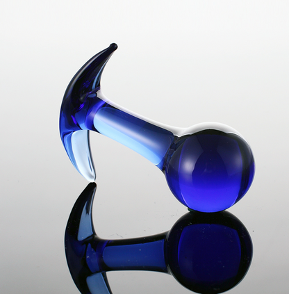 Crystal Glass G-Spot Massager and Anal Plug