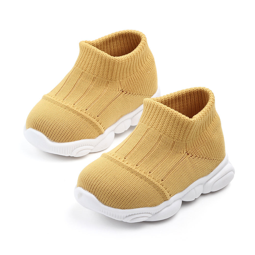 Breathable Knitted Soft Sole Baby Walking Shoes