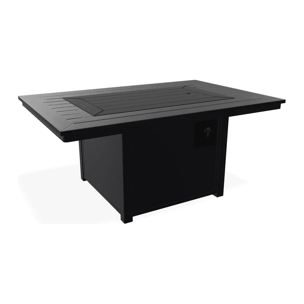 36" x 54" Rectangular MGP Chat Height Outdoor Fire Table
