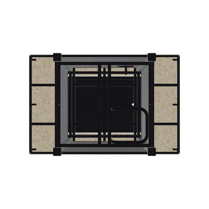 36" x 54" Rectangular Propane or Natural Gas Outdoor Fire Table