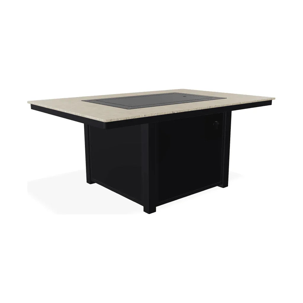 36" x 54" Rectangular Propane or Natural Gas Outdoor Fire Table