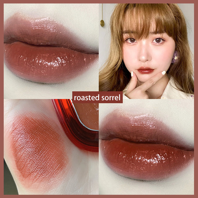 6 Colors Waterproof Moisturizing Red Lip Gloss Set