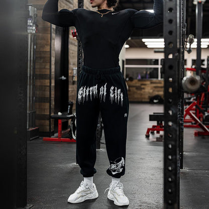 Men's Cotton Gym Joggers and Sports Pants for Fitness