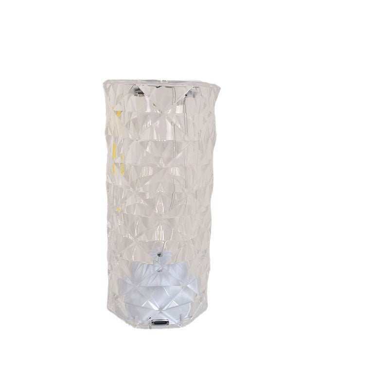 Modern Minimalist Touch Charging Rose Table Lamp