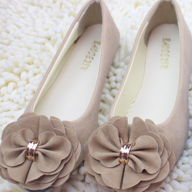 Fashionable Women's Pointed Toe Comfort Flats (Multi-color)