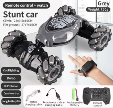 Gesture-Controlled Transforming RC Car