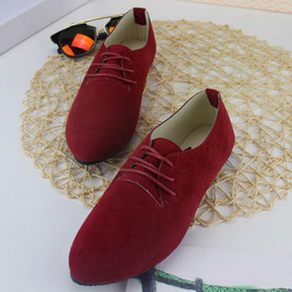 Trendy Multicolor Pointed Toe Women's Flats
