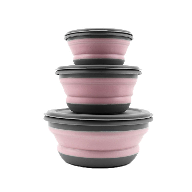 Stackies™ Collapsible Food Storage Bowl for Kids (One Set)