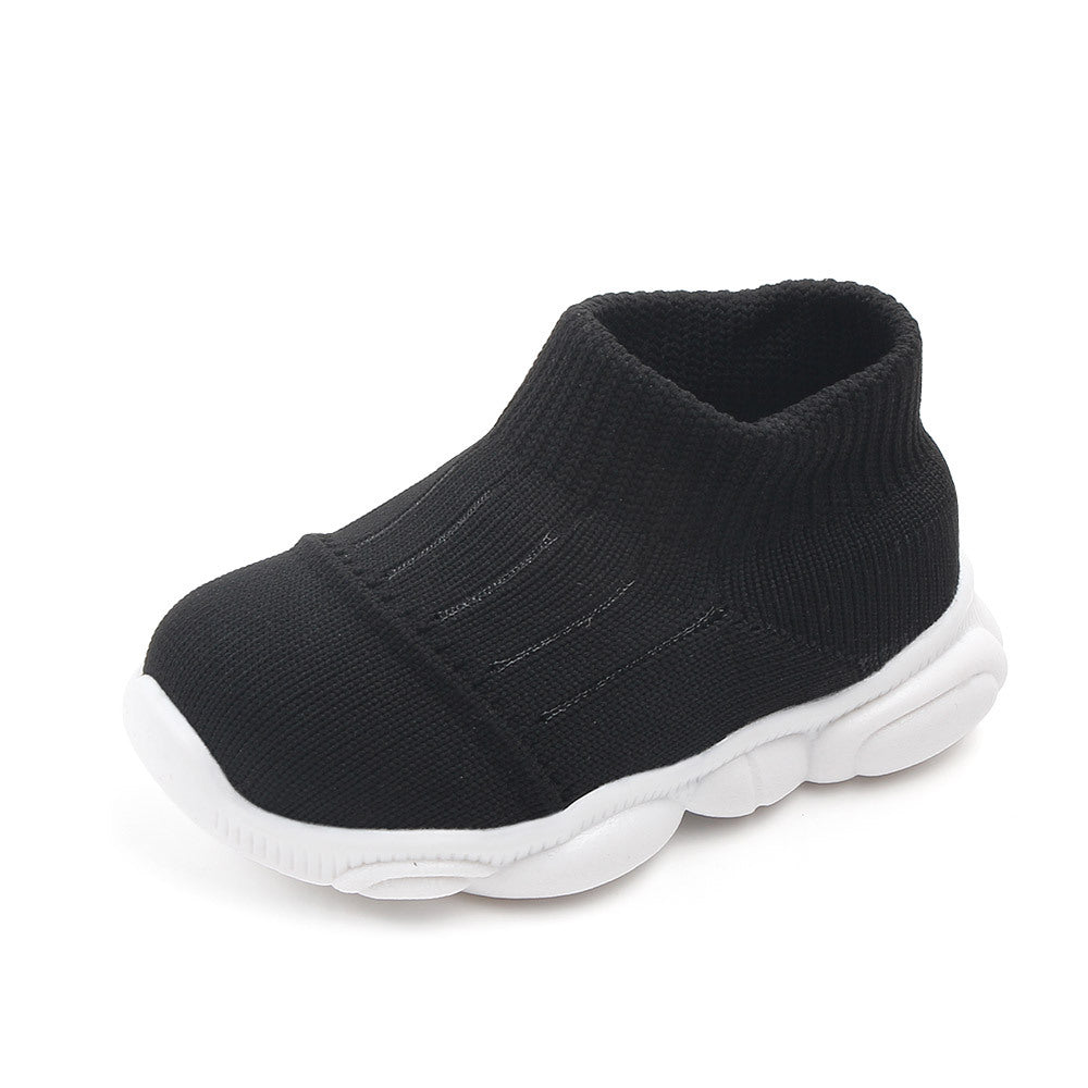 Breathable Knitted Soft Sole Baby Walking Shoes