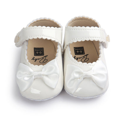 Multicolor Princess Soft Sole Baby Walking Shoes