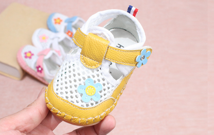 Lace Hollow Baby Sandals - Toddler Walking Shoes