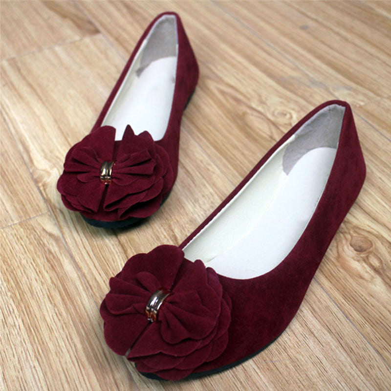 Fashionable Women's Pointed Toe Comfort Flats (Multi-color)