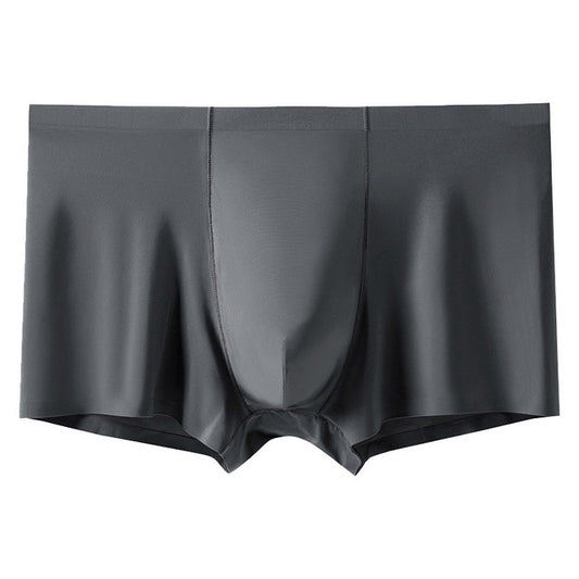 Comfortable and Breathable Men's Elastic Boxer Shorts