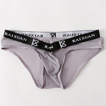 Ice Silk Men's Briefs Underwear for Comfort