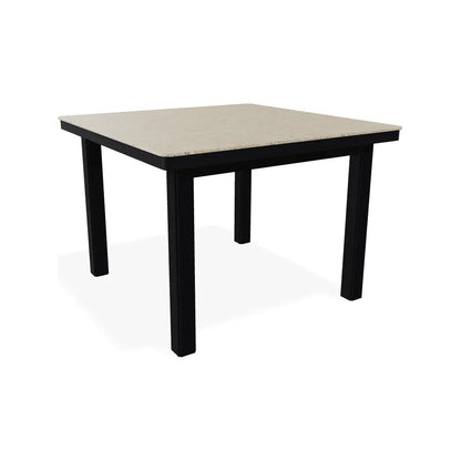 42" Origins Square Outdoor Dining Table With Umbrella Hole
