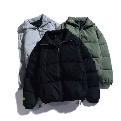 Men's Winter Warm Thick Cotton Jacket - Casual Short Coat