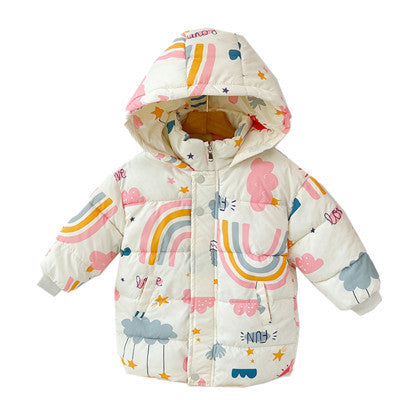 2023 New Children's Thick Down Cotton Coat