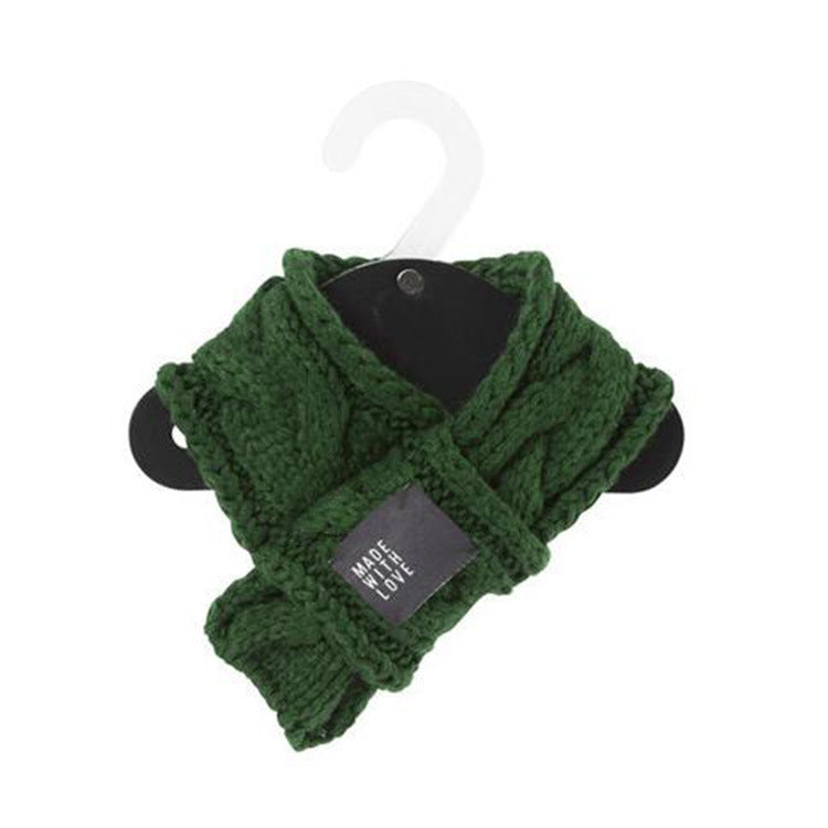 Thick Warm Scarf for Dogs - Cute Pet Scarf