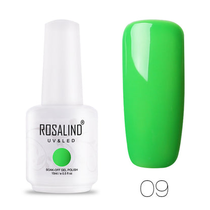 Solid Color UV Nail Gel 15ml