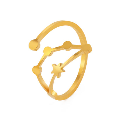 Personalized Stainless Steel Universal Fashion Ring
