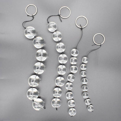 Crystal Glass G-Spot Anal Plug for Adults