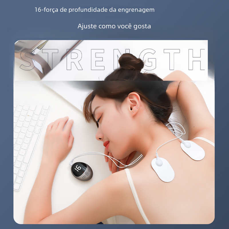 EMS Mini Massage Patch for Portable Neck Therapy Device