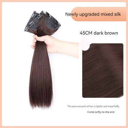 Three-Piece Fluffy Hair Volume Invisible Extensions