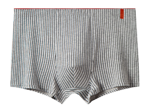 Soft and Breathable Men's Elastic Boxer Shorts