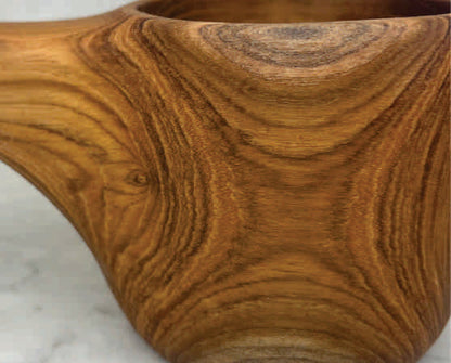 Teak Kuksa Coffee & Tea Mug