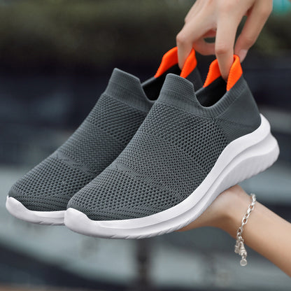 Women's Fashionable Flyknit Casual Sports Shoes