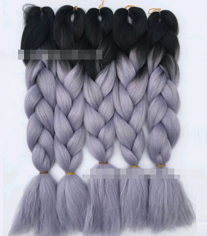 African Jumbo Braids Synthetic Hair Wig Extensions