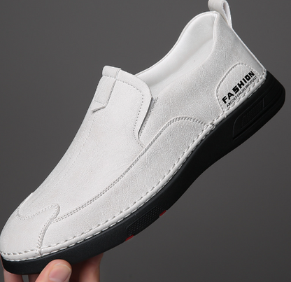 Casual Leather Shoes for Men - Stylish and Breathable