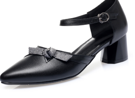Plus Size Fairy Style Pointed Toe Buckle Sandals