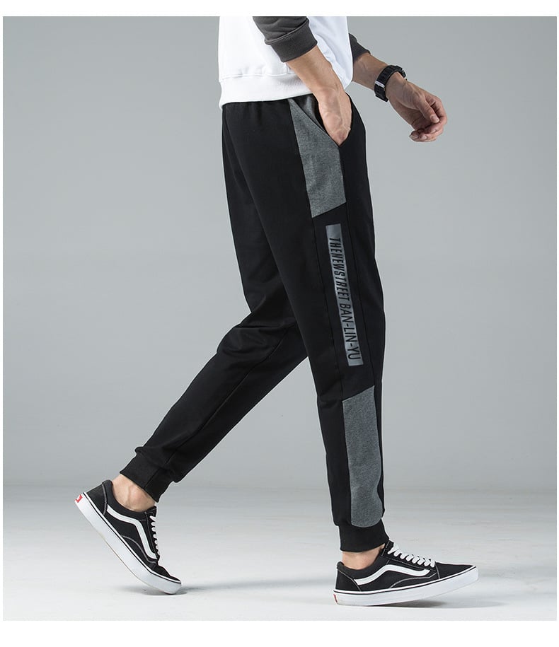 Bunched Pants for Men - Trendy Youth Style