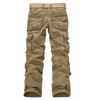 Men's XL Multi-Pocket Casual Tooling Trousers