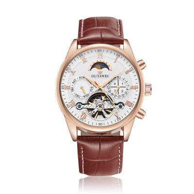 Tourbillon Skeleton Watch - Eurasian Mechanical Timepiece