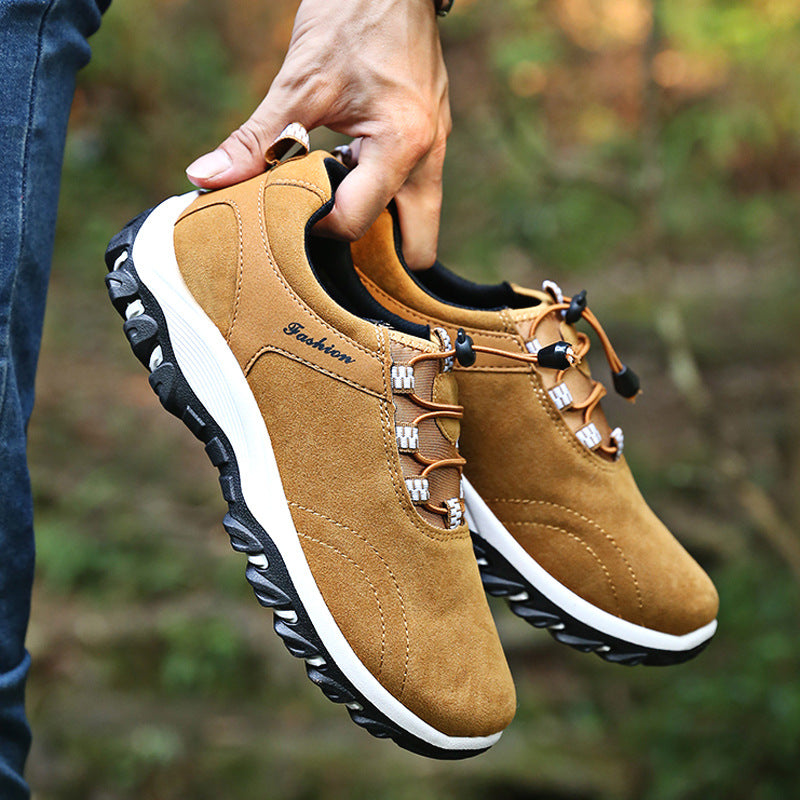 Men's Waterproof Outdoor Hiking Shoes - Non-Slip Design
