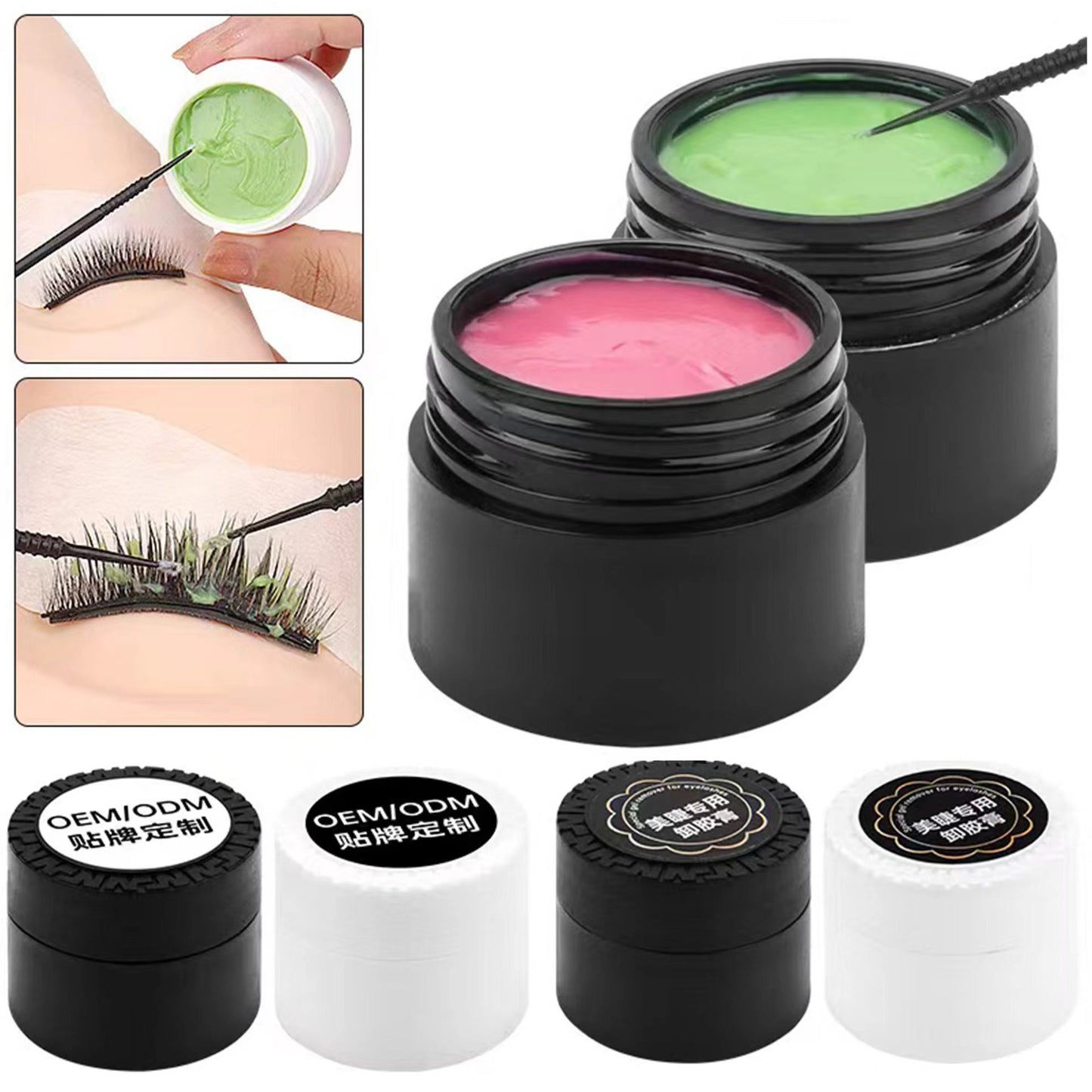 Wholesale 5g Eyelash Extension Remover Gel - Gentle Formula