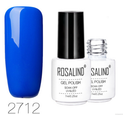 RC Series Blue Solid Eco-Friendly UV Nail Gel 10ml
