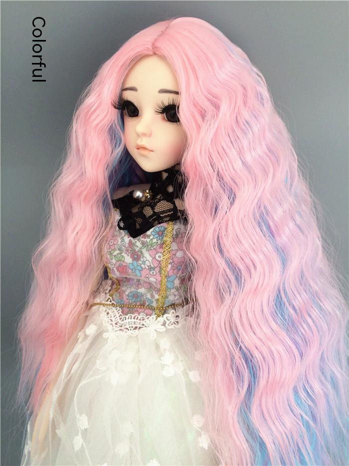 Small Cloth Salon Doll Wigs Collection