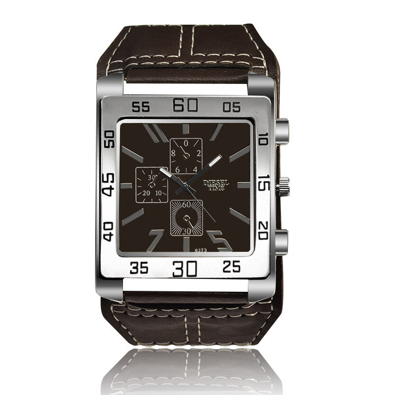 Casual Military Square Dial Sports Watch