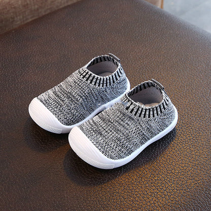 Breathable Soft Sole Baby Knitted Walking Shoes