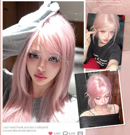 BOBO Mid-Point Color Gradient Short Straight Wig