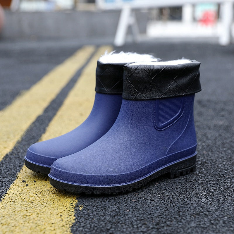 Men's Short Tube Water Shoes for Autumn and Winter