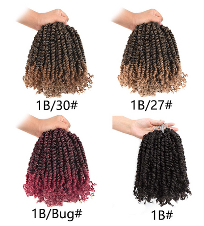 Wholesale Jerry Curl Crochet Hair Extensions Wigs