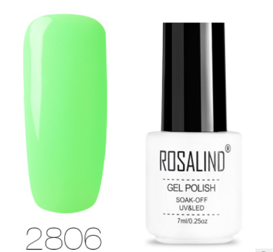 RC Series Green UV Gel Nail Polish - 24 Colors Set