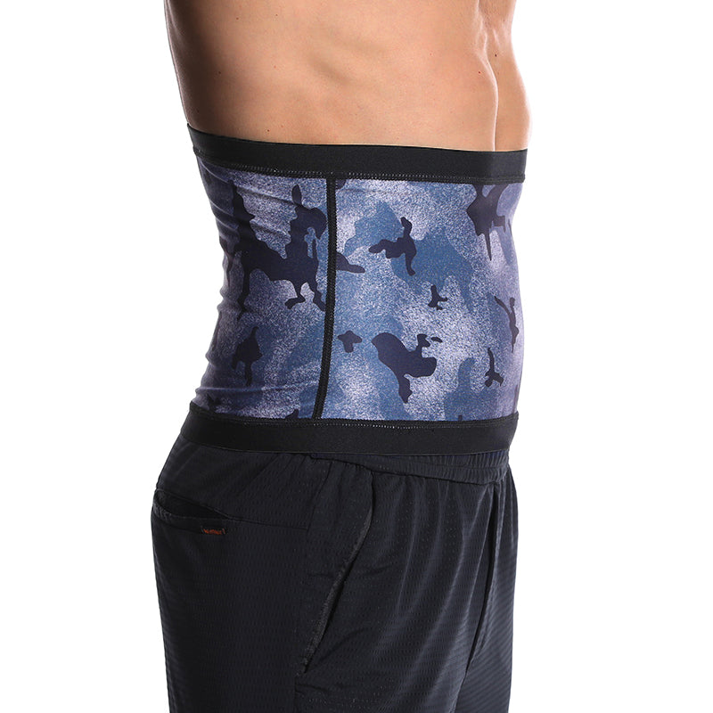 Men's Camouflage Sauna Sweat Waist Trainer Belt