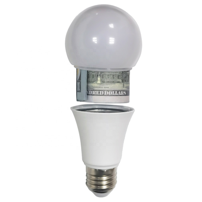 Fake Lightbulb Diversion Safe (2 Pack) - Discreet house hidden safe ideas to hide your money or jewelry in Secret compartments