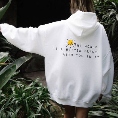 Printed Casual Hoodie for Men and Women